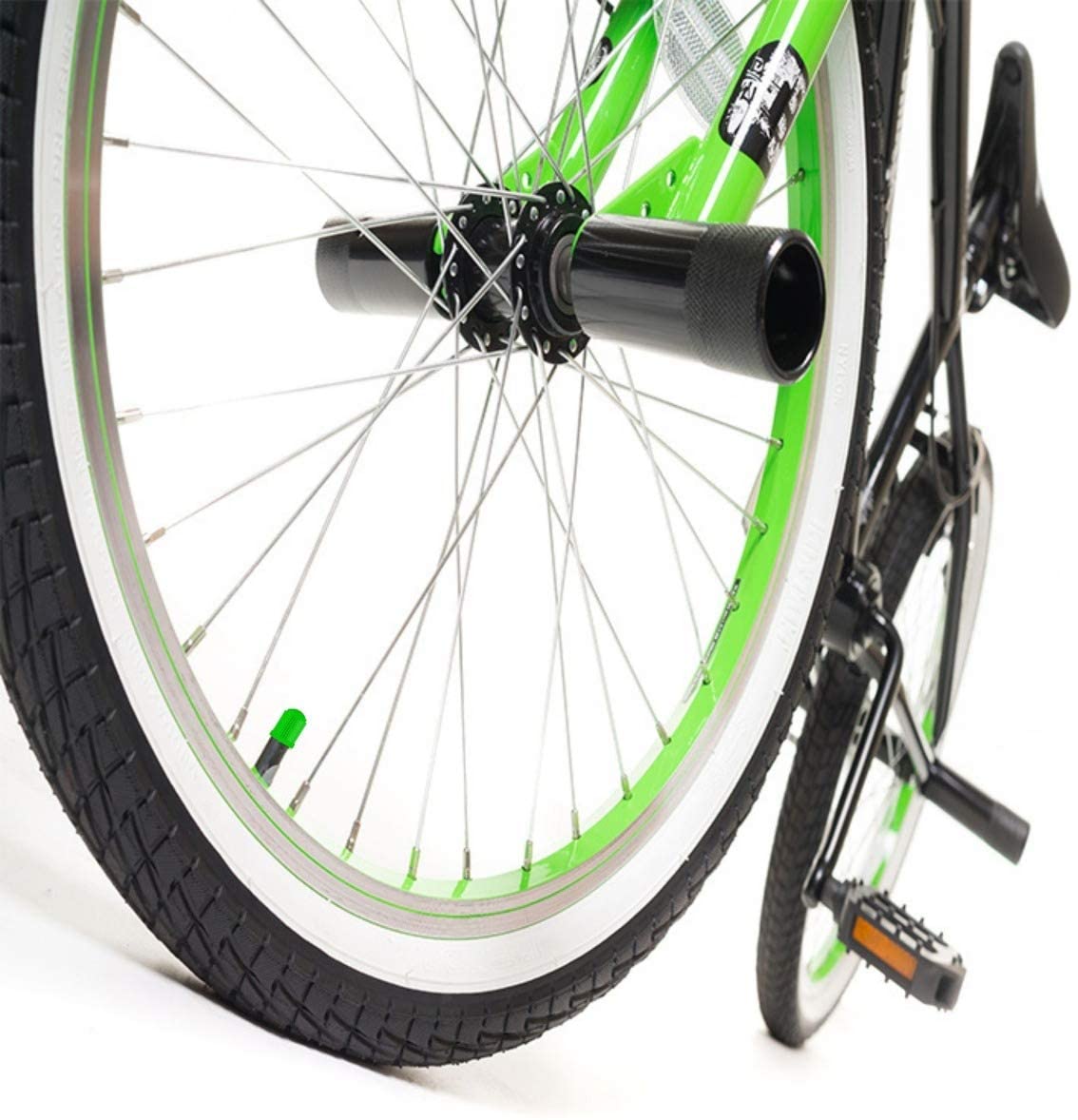 30 pcs Tire Valve Caps Heavy-Duty Stem Covers with O-Rubber Rings for Cars, SUVs, Bikes, Bicycles, and Motorcycles (Green)